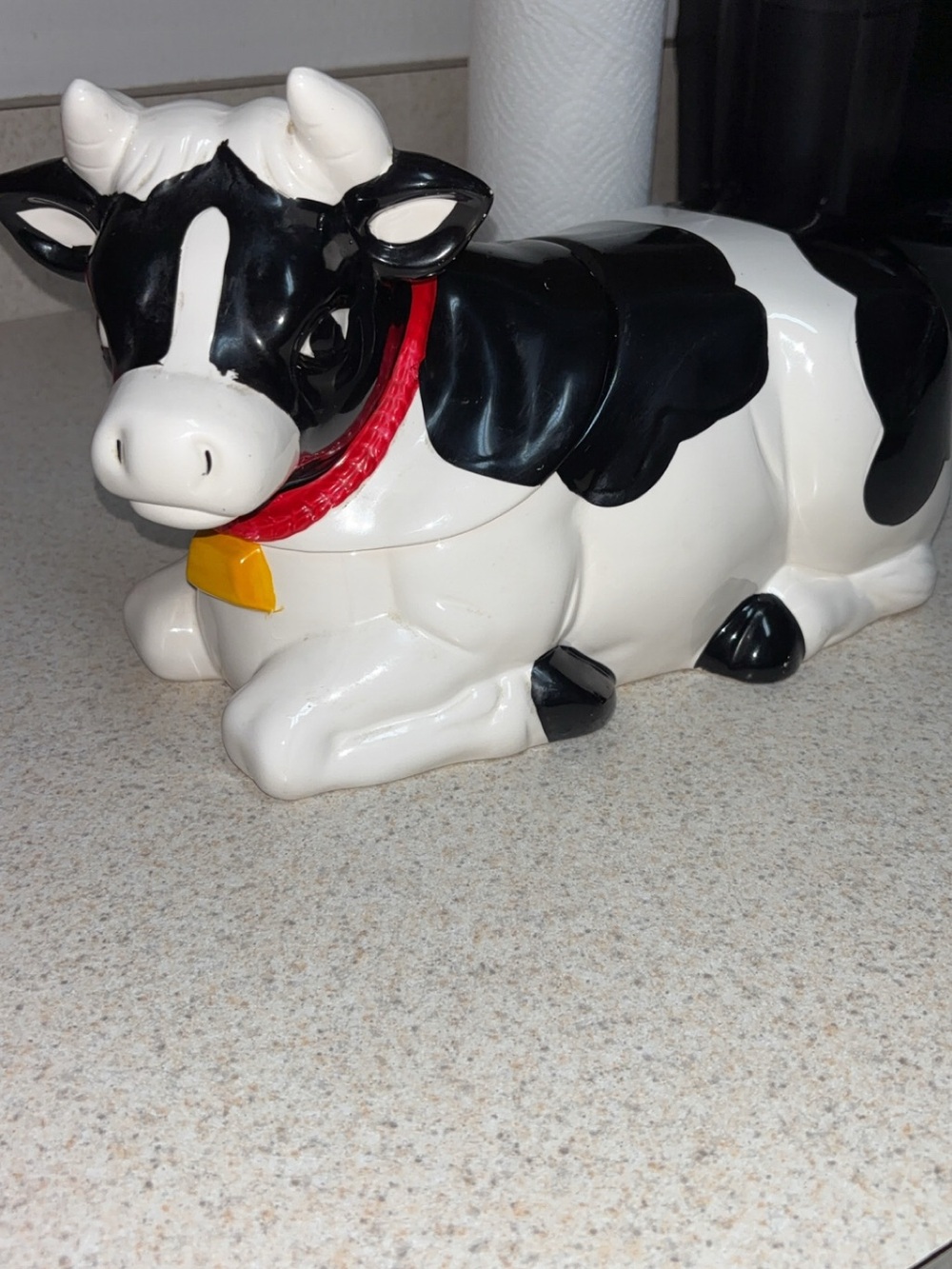 Vintage AMC NY Cow Cookie Jar Country Core Kitchen